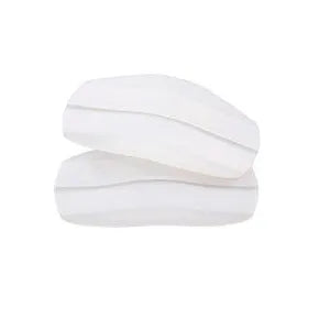 Coussins de sangle antidérapants Bye Bra, blancs, doux et réutilisables, pour soutien-gorge, confort et protection optimale.