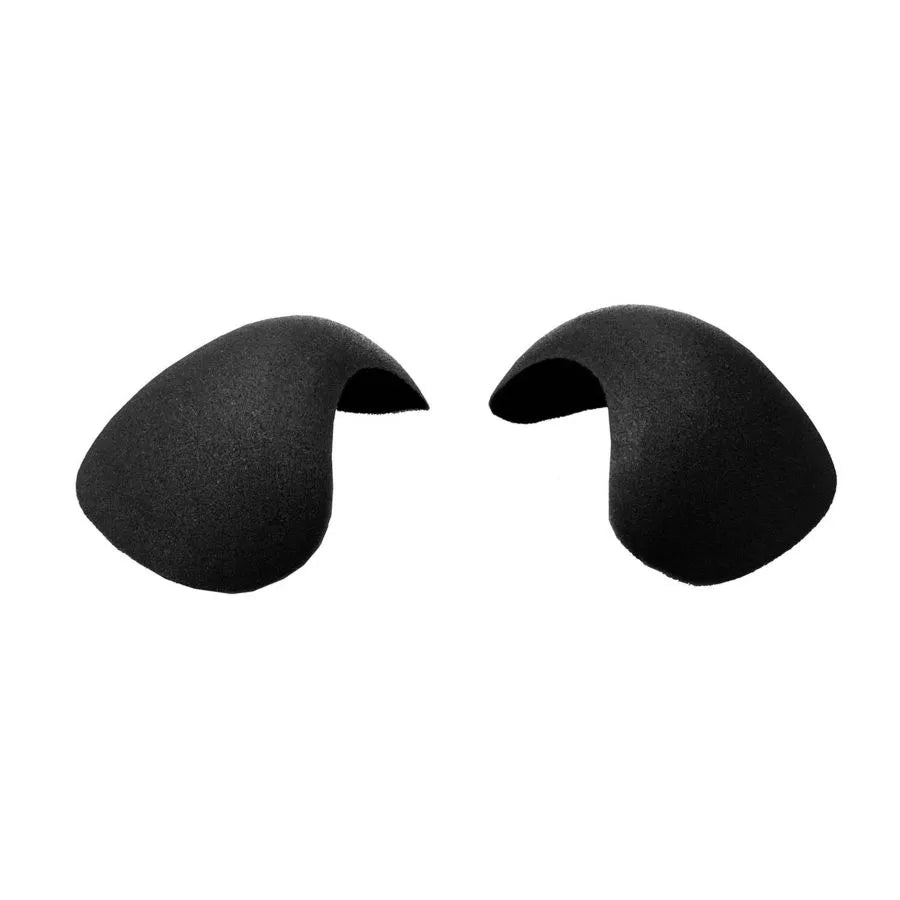 Épaulettes de soutien-gorge noires, mousse douce, antidérapantes, contours lisses, confortables et discrètes sous les vête...