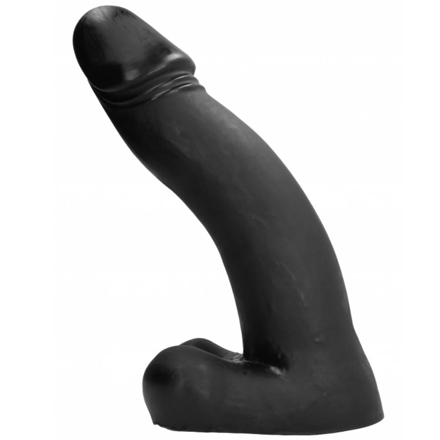 Gode Noir Rigide En Tpr 45 Cm