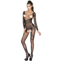 PASSION - FEMME BS031 BODYSTOCKING NOIR