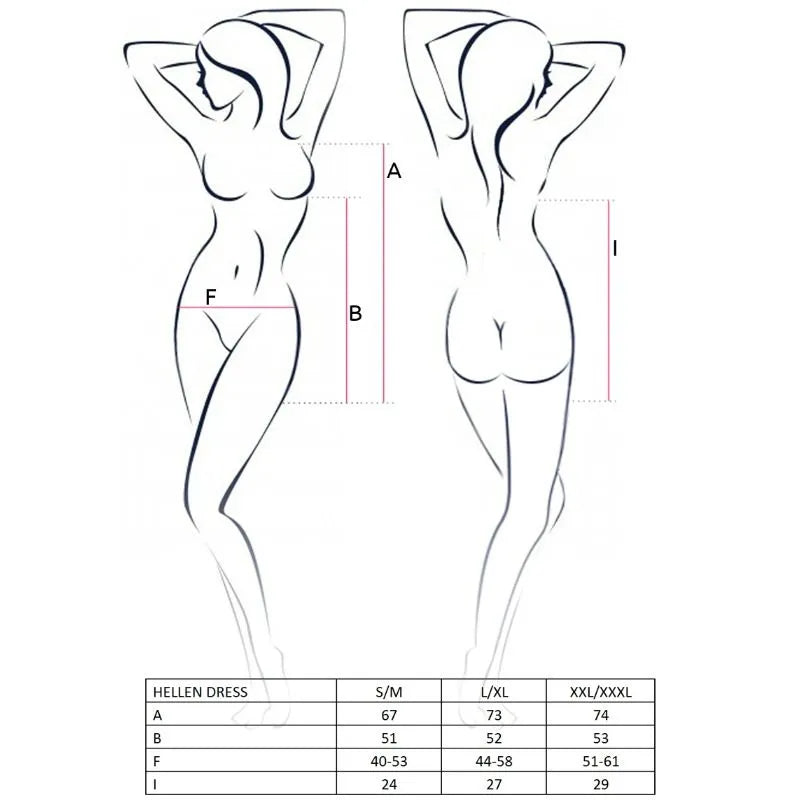 PASSION - FEMME HELLEN ROBE ET STRING