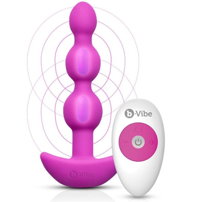 B-Vibe Triplet Plug Anal Vibrations Silicone