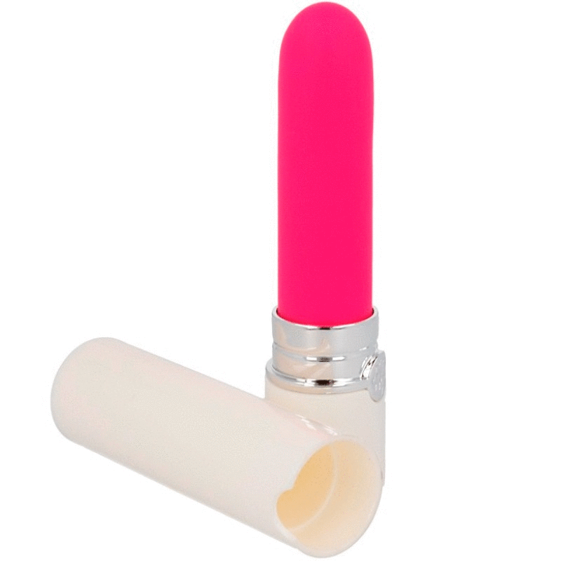 Vibromasseur Rouge À Lèvres Silicone Anti-Allergène