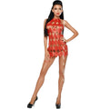 ME-SEDUCE - GWEN ROBE DOS NU ROUGE