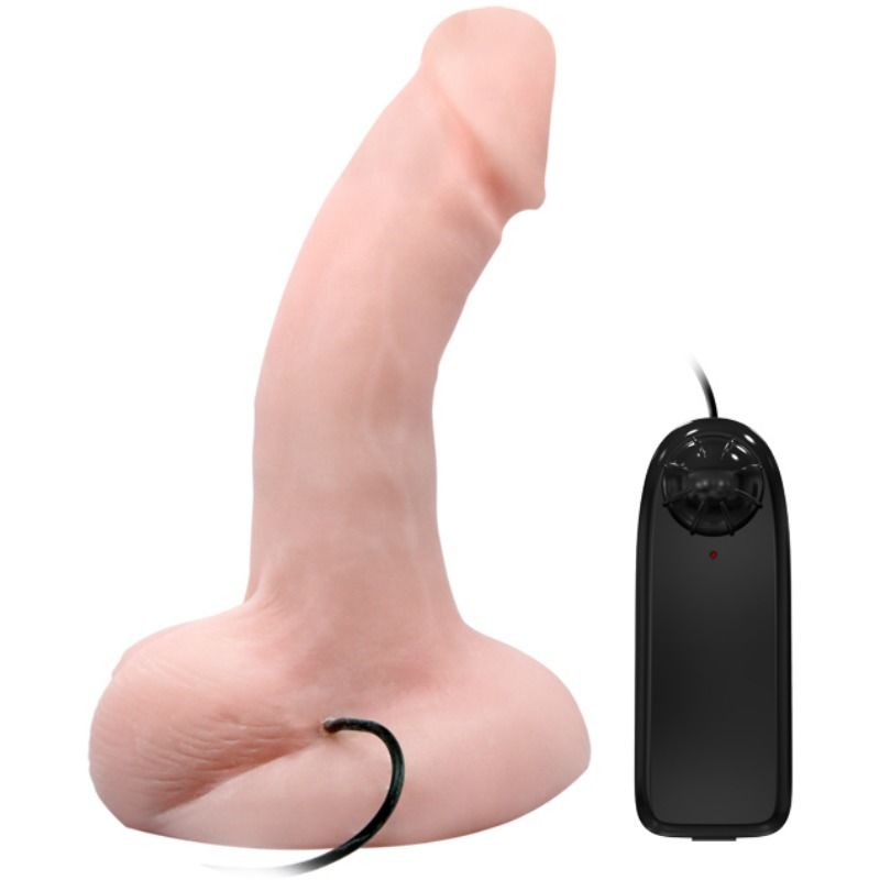 Vibromasseur Réaliste Courbé Tpr Ventouse