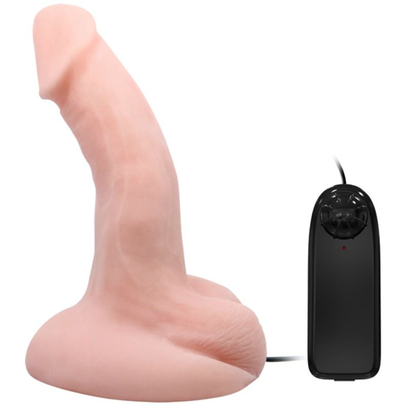 Vibromasseur Réaliste Courbé Tpr Ventouse