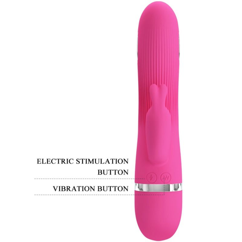 Vibromasseur Lapin Silicone Stimulation Électrique