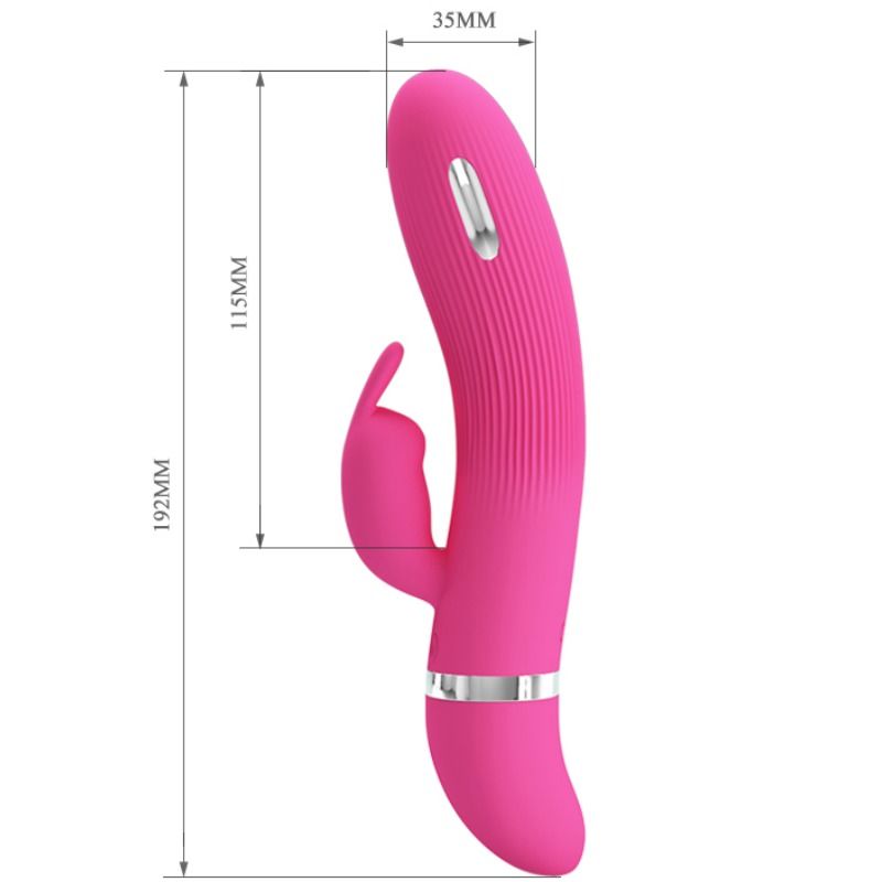 Vibromasseur Lapin Silicone Stimulation Électrique