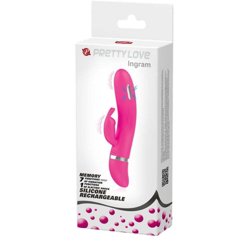 Vibromasseur Lapin Silicone Stimulation Électrique