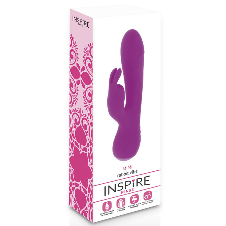 Vibromasseur Lapin Silicone Hypoallergénique Rechargeable