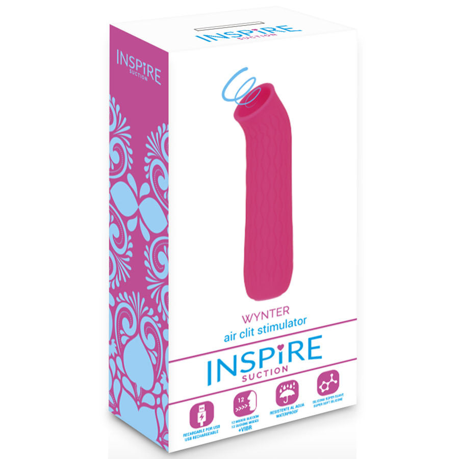 Stimulateur D'Aspiration Silicone Rechargeable Rose