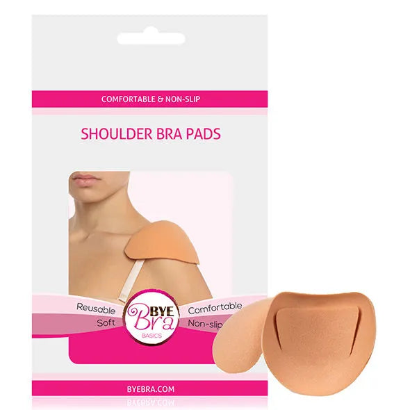 Épaulettes de soutien-gorge beige, confortables, antidérapantes, mousse douce, contours lisses, invisibles sous vêtements.