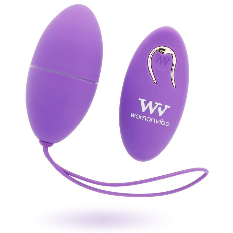 Œuf Vibrant Télécommandé Silicone Lilas