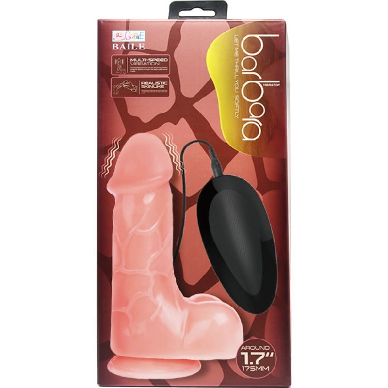 Gode Ventouse Réaliste Pvc Vibrant