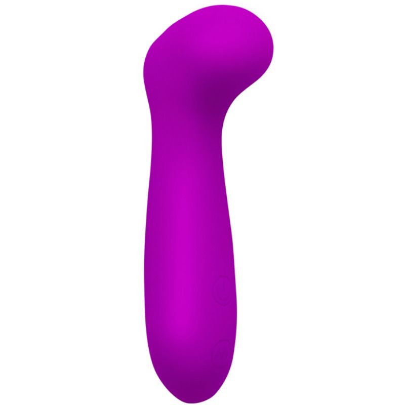 Mini Vibromasseur En Silicone Violet Rechargeable