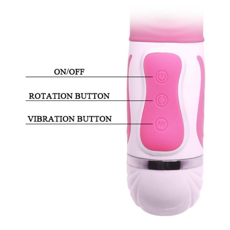 Vibromasseur Lapin Flexible Silicone 12 Vitesses