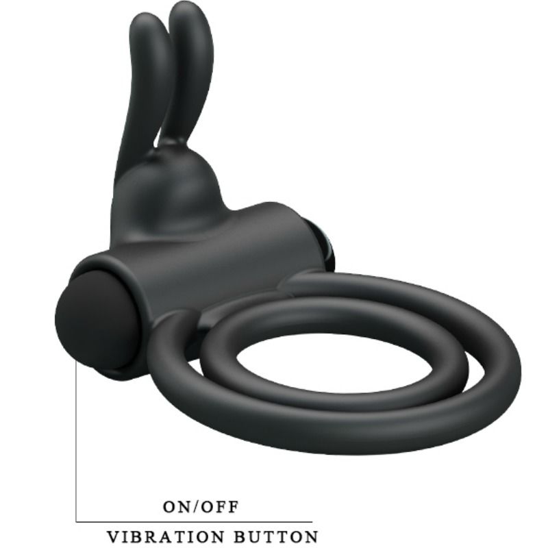 Cockring Vibrant Silicone Puissant Érections Durables