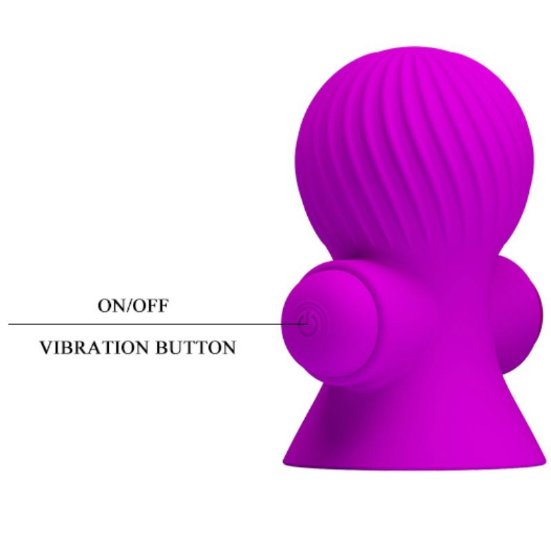 Stimulateur De Tétons Vibrant Silicone Rechargeable