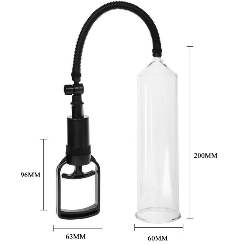 Pompe À Pénis Débutant Haute Qualité Transparente