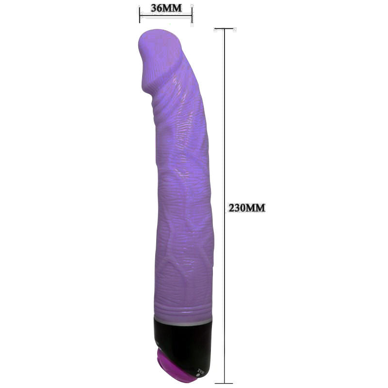 Vibromasseur Réaliste Ultra Doux Lilas Puissant