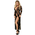 SUBBLIME - BABYDOLL PEIGNOIR FLORAL DESIGN