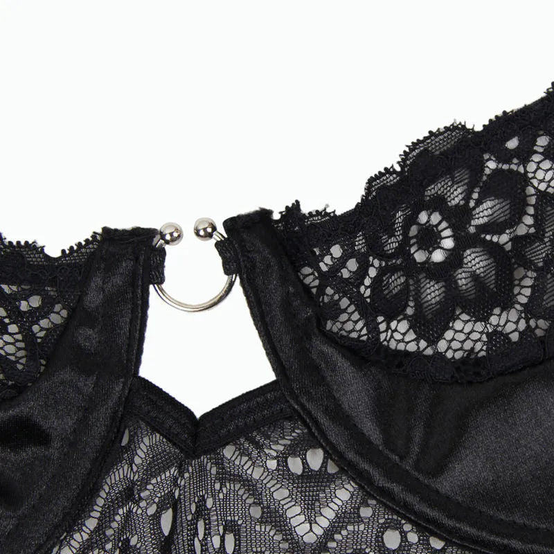 SUBBLIME - CORSET CORSET ET CEINTURE SUBBLIME NOIR S /