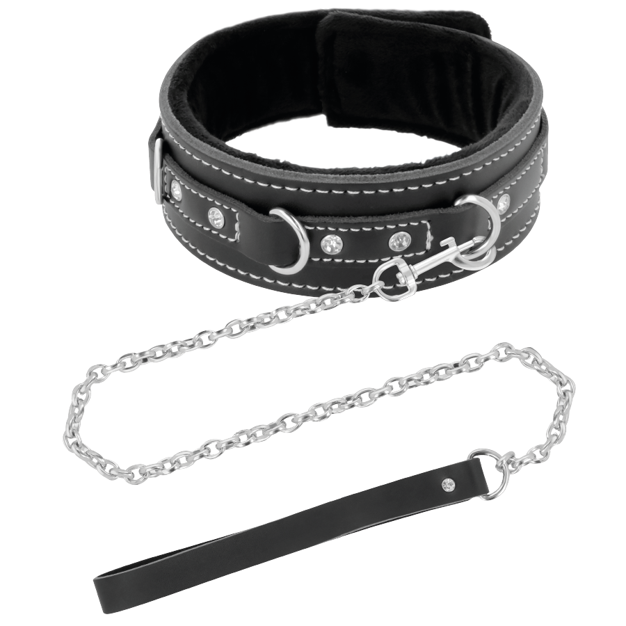 Collier De Posture Bdsm Cuir Confortable