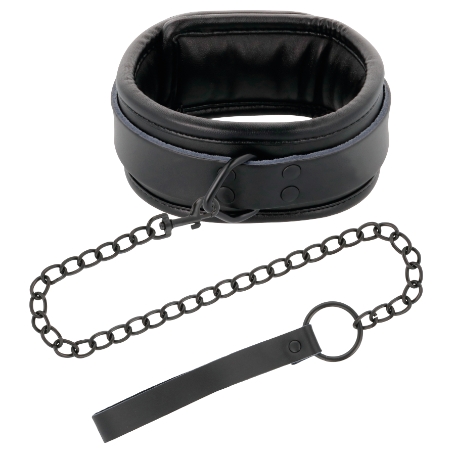 Collier De Posture Bdsm Cuir Réglable