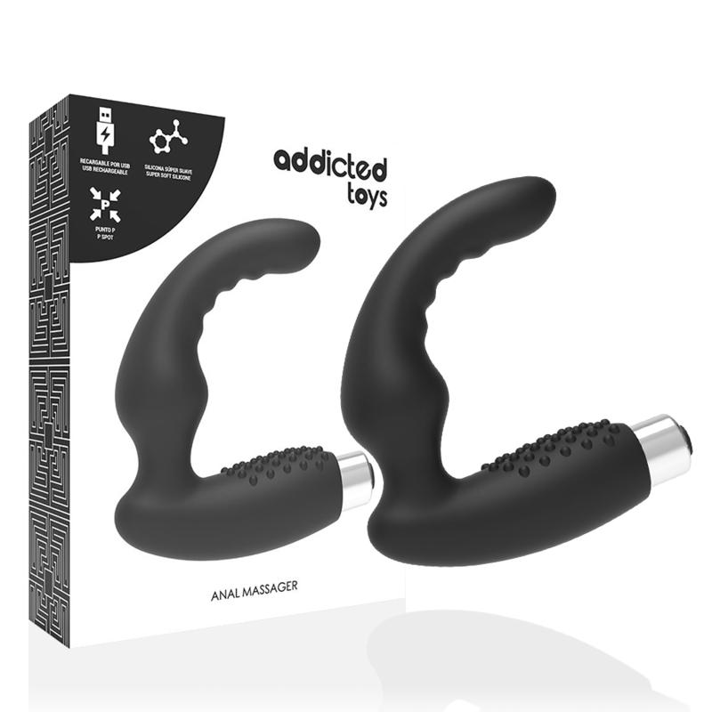 Vibromasseur Anal Silicone Médical Hommes