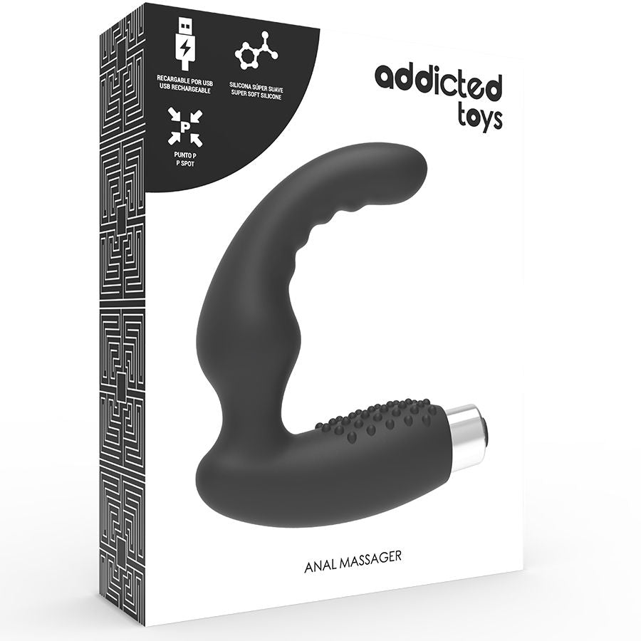 Vibromasseur Anal Silicone Médical Hommes