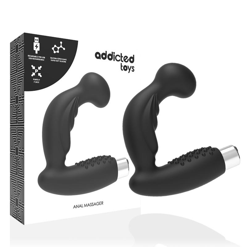 Vibromasseur Anal Silicone Rechargeable Pour Hommes