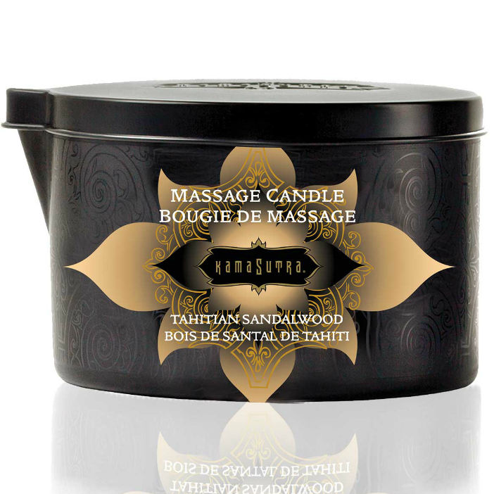 Bougie De Massage Érotique Bois De Santal