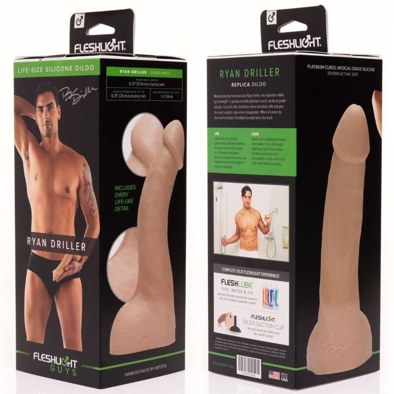 Gode Réaliste Silicone Ryan Driller