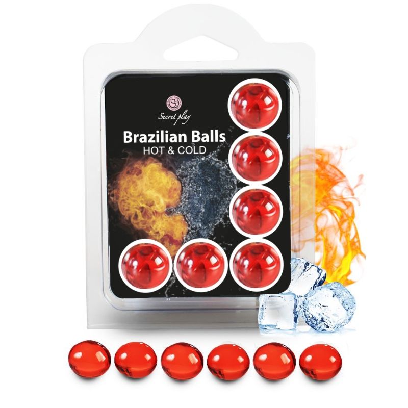 Balles Brésiliennes Sensation Chaleur Froid Érotique