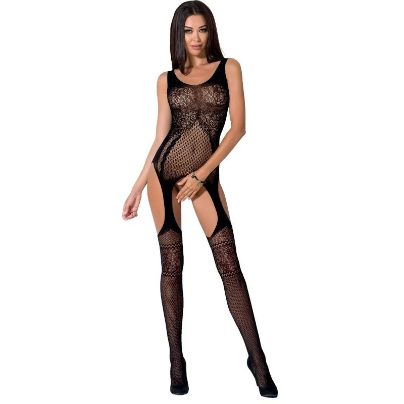 PASSION - FEMME BS061 BODYSTOCKING NOIR