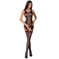 PASSION - FEMME BS066 BODYSTOCKING NOIR