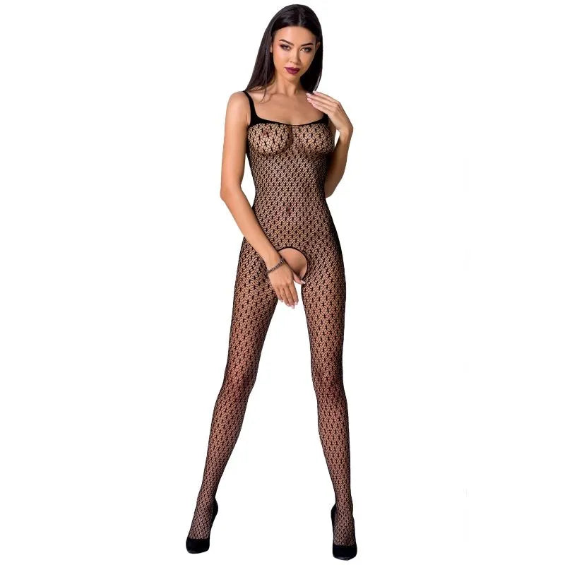 PASSION - FEMME BS071 BODYSTOCKING NOIR