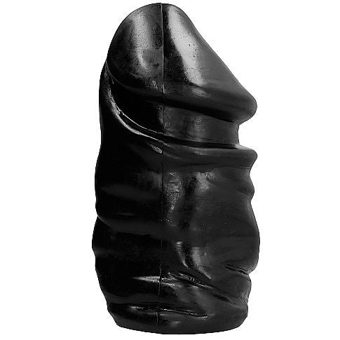 Gode All Black Sans Testicules En Pvc Hypoallergénique