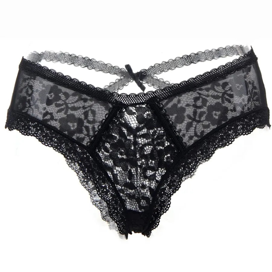 QUEEN LINGERIE - CULOTTE DENTELLE FLORALE