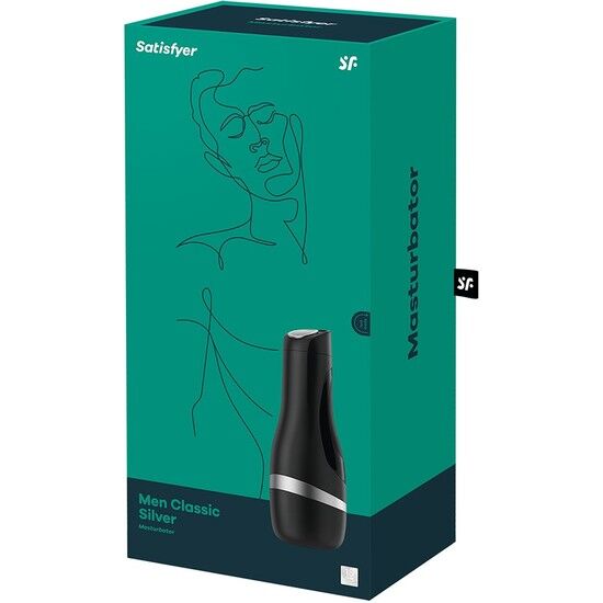 Satisfyer - Masturbateur Homme Classique Argent