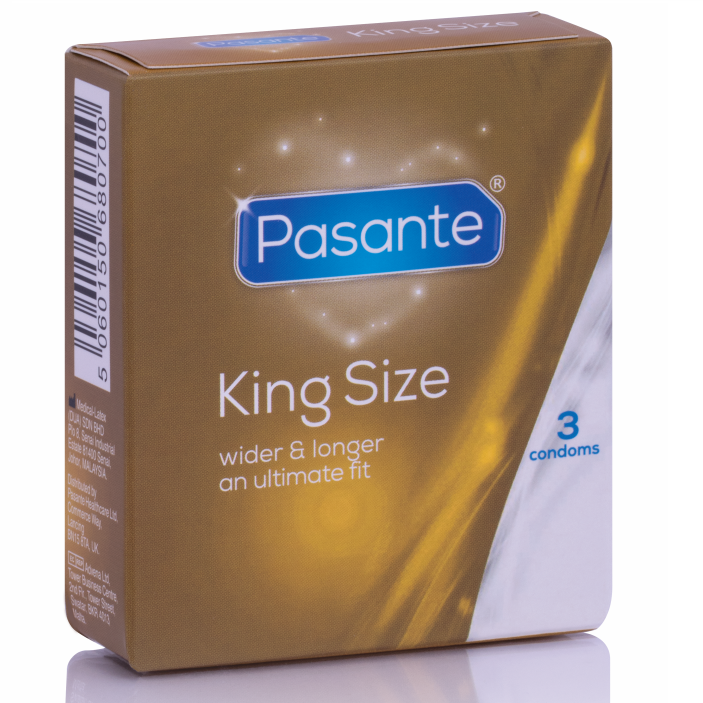 Préservatifs King Size Non Lubrifiés