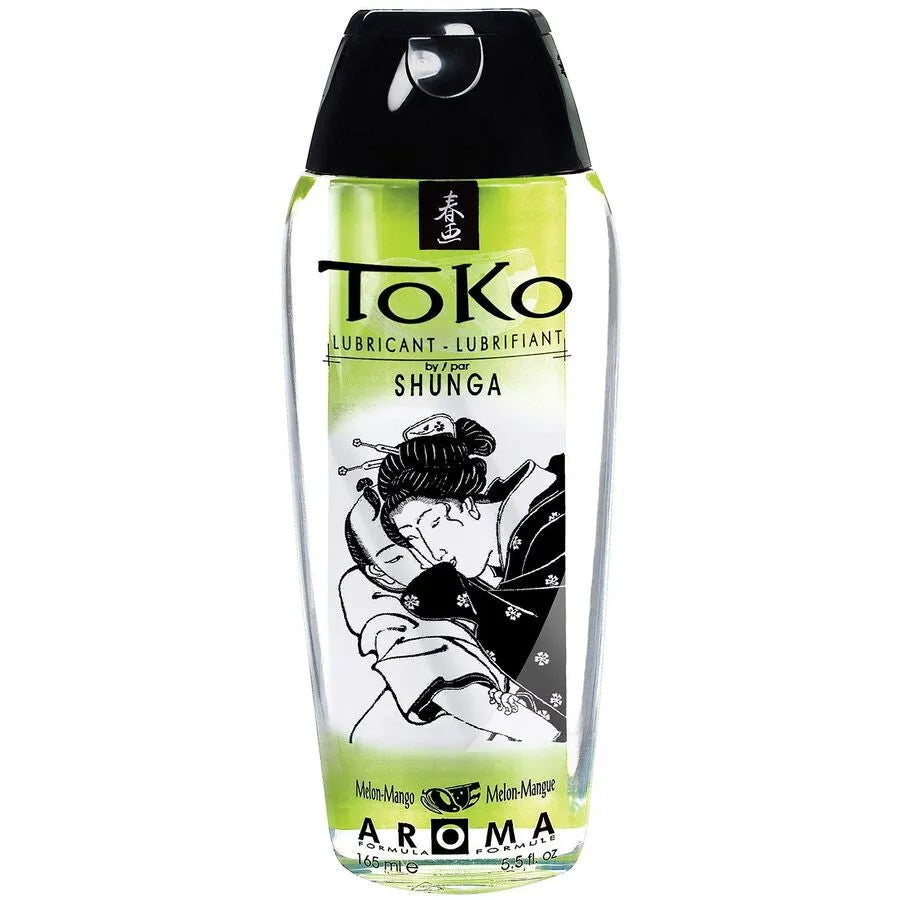 Shunga Toko Aroma Melon-Mango Lubrifiant Intime Silicone Médical Grade Ultra-Silieux 165ml Élégant Design Art Japonais Durable Sexe Adulte Sexe Couple