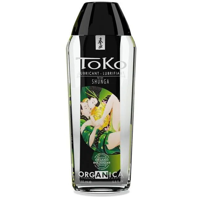 Shunga Toko Organica Lubrifiant Naturel Bio Érotique Design Élégant 165ml Sexe Intime Confort