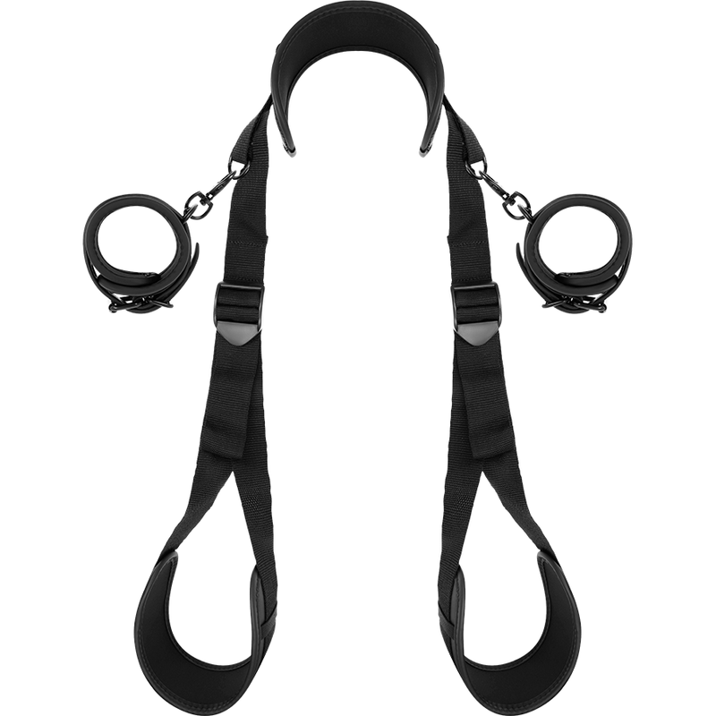 Harnais Bondage Cuir Vegan Réglable Bdsm