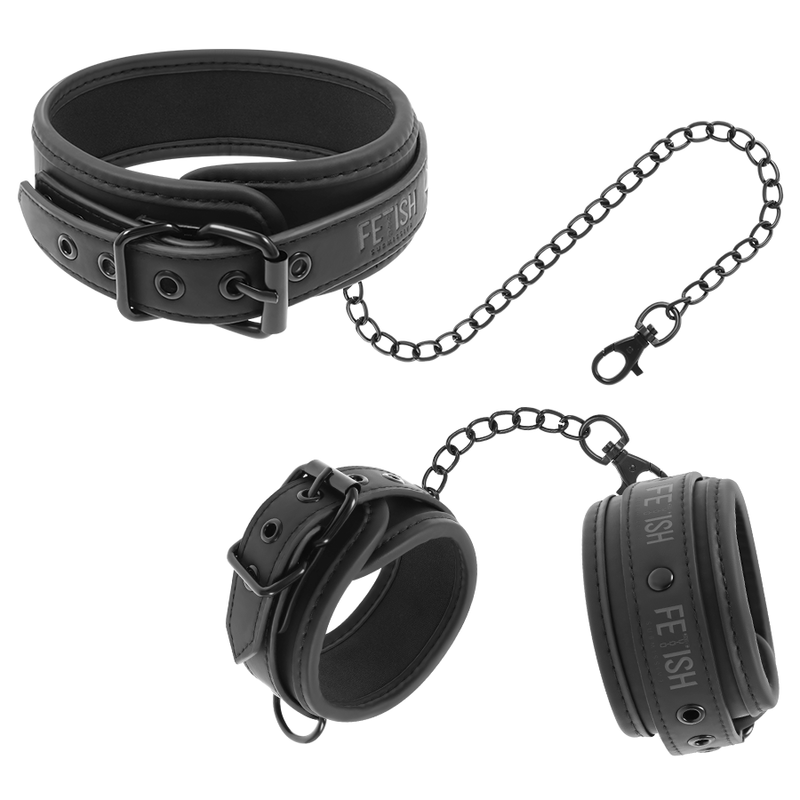 Menottes Bdsm Cuir Vegan Rembourrées