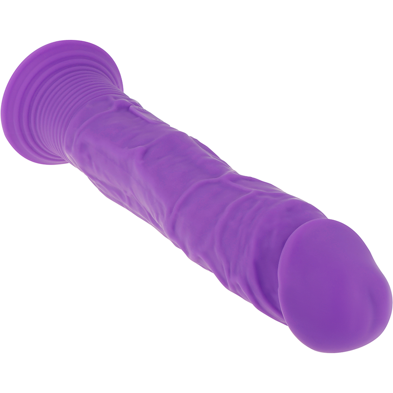 Gode Réaliste Vibrant En Silicone Lilas