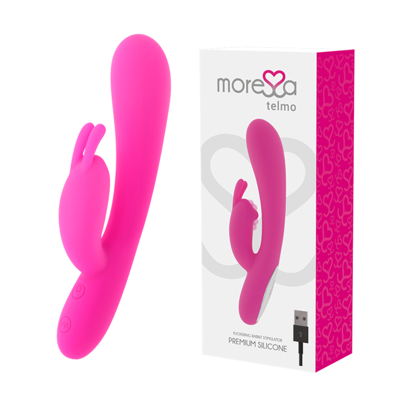 Vibromasseur Lapin Silicone Médical Ergonomique