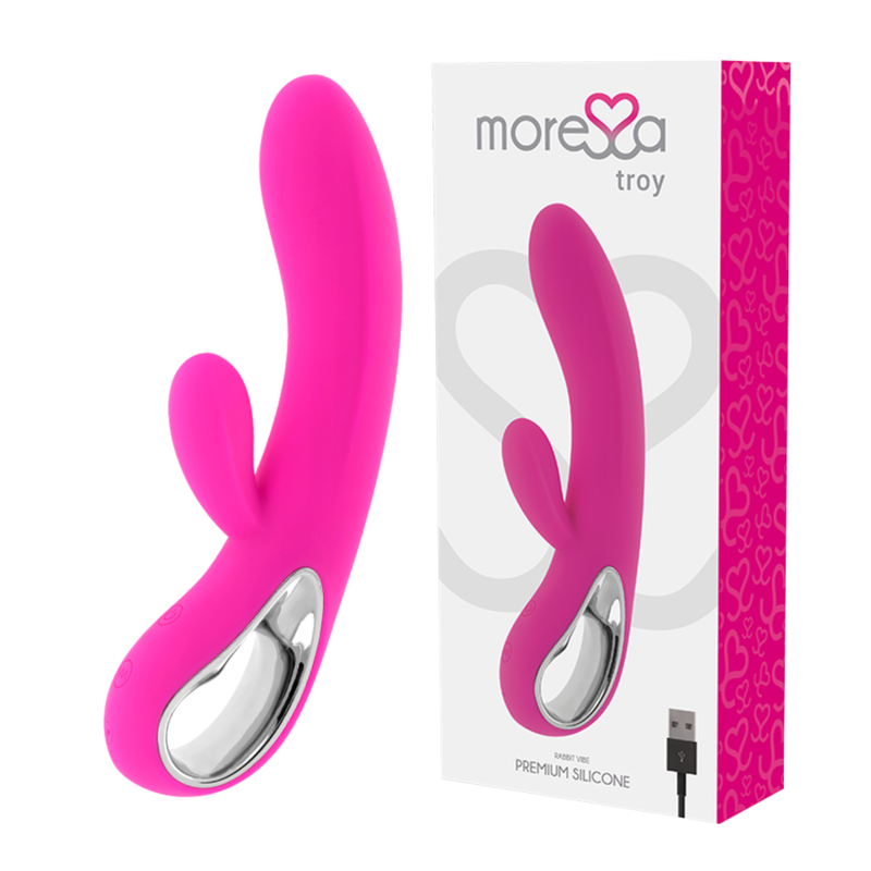 Vibromasseur Silicone Médical Double Action Rechargeable