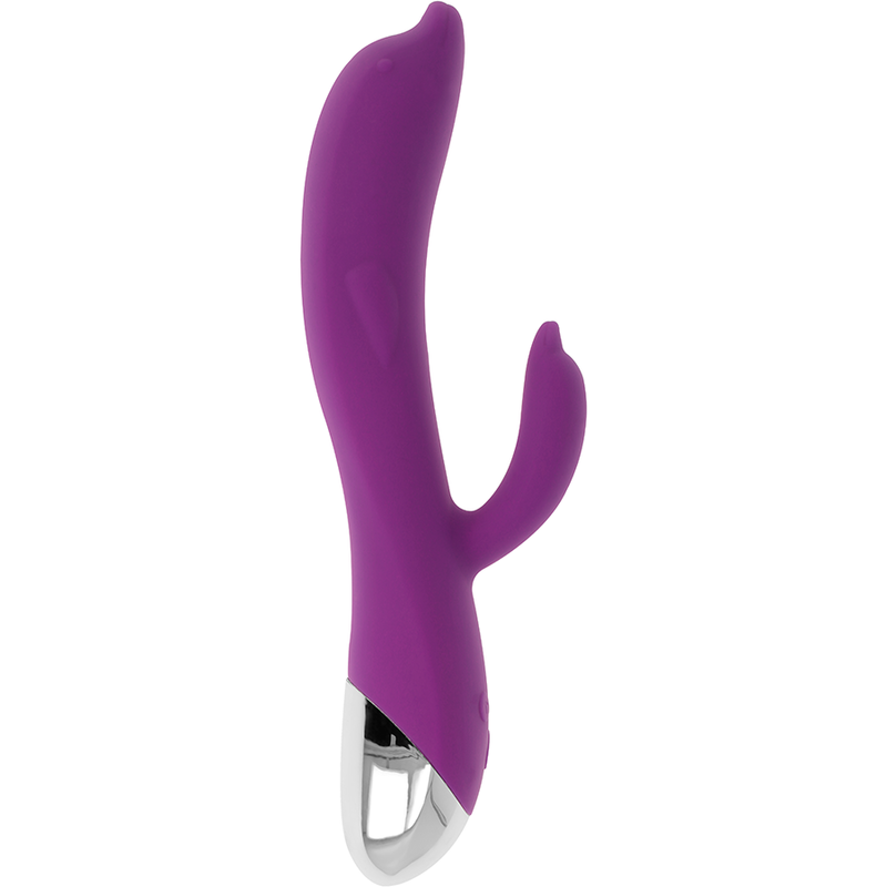 Vibromasseur Dauphin Silicone Rechargeable Lilas