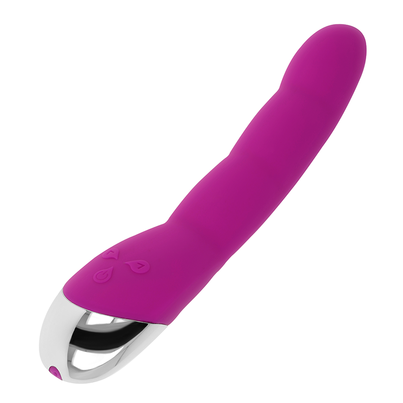 Vibromasseur Incurvé Silicone Rechargeable Lilas